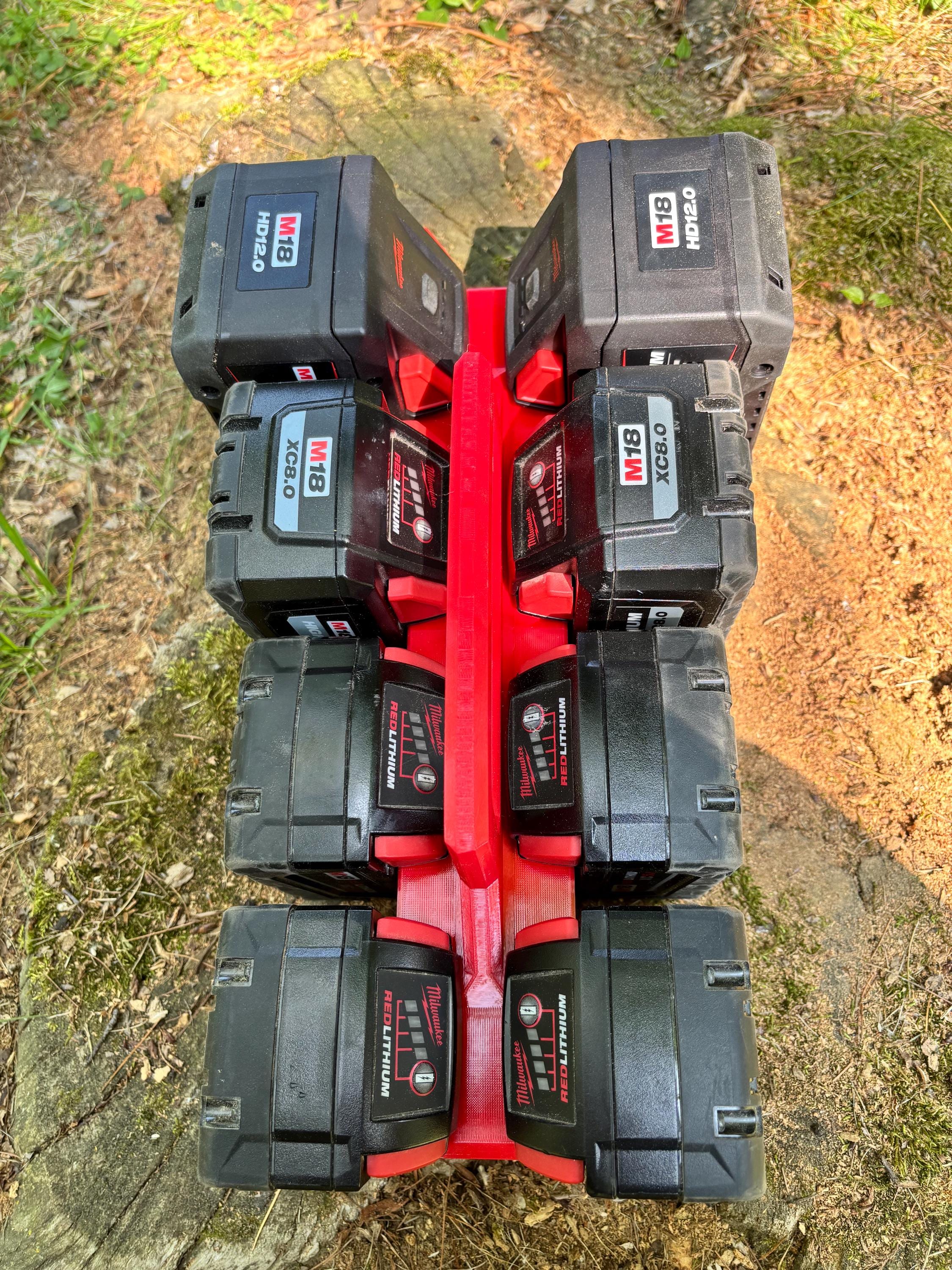 Milwaukee M18 8-Bay Battery Caddy