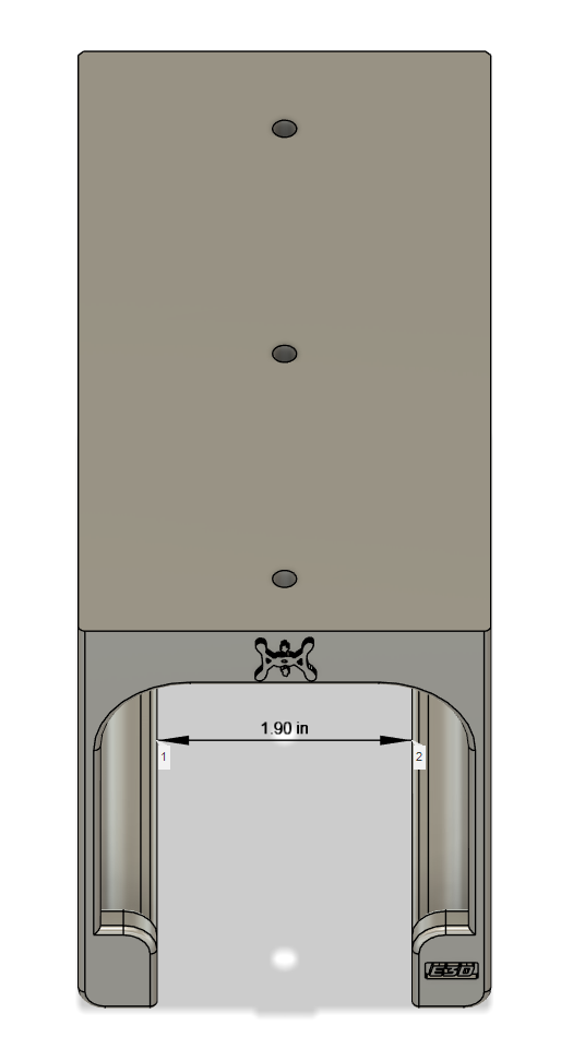 Milwaukee M18 & M12 Compatible Universal Drill/Impact Driver Holder Mount