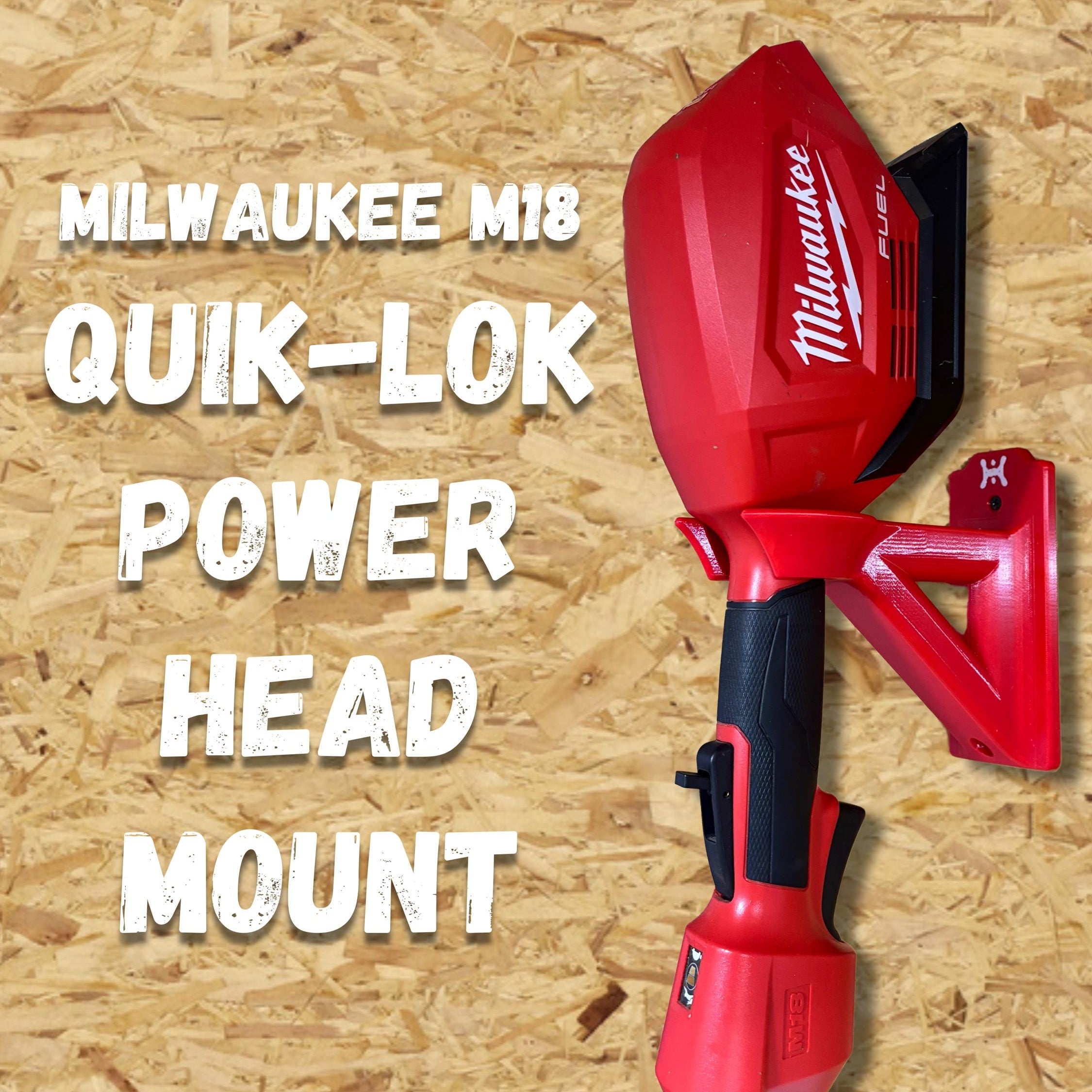 Milwaukee M18 QUIK-LOK String Trimmer Wall Mount Hanger (for Model #3016-20)