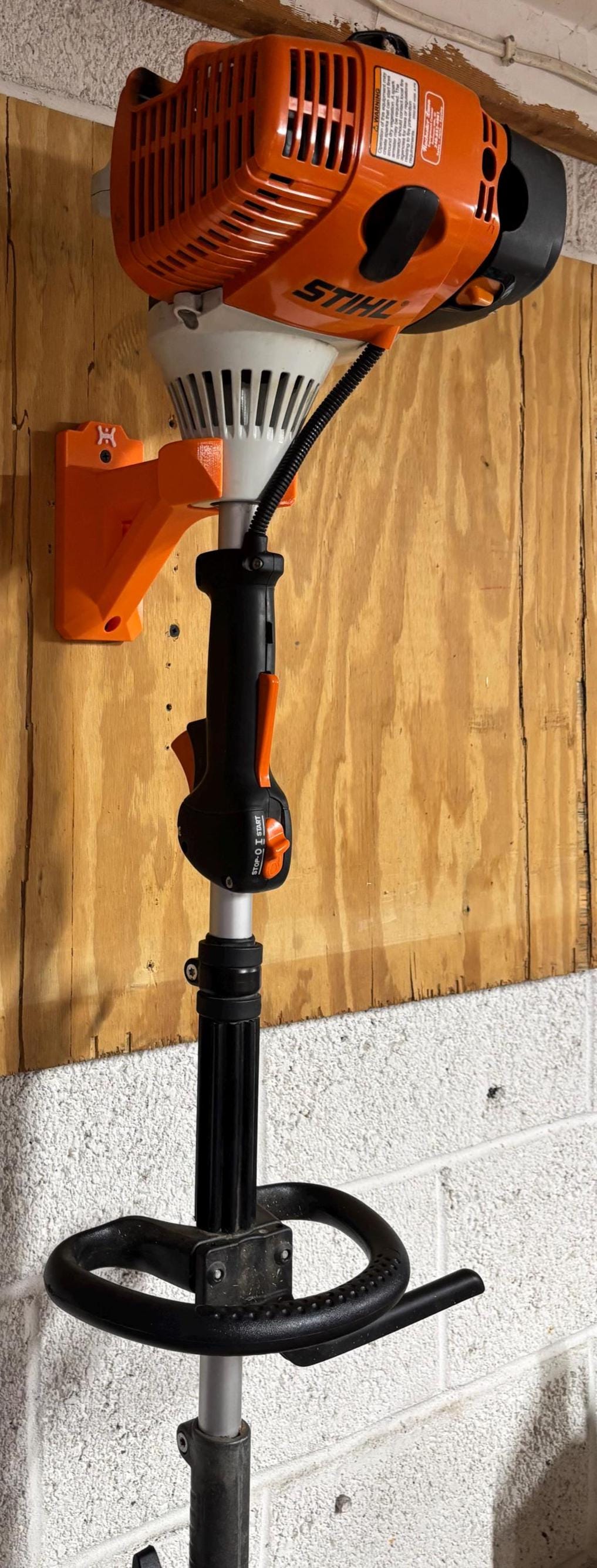 STIHL Kombi Motor KM131R / KM130R / FS91R Compatible Wall Mount Hanger Storage