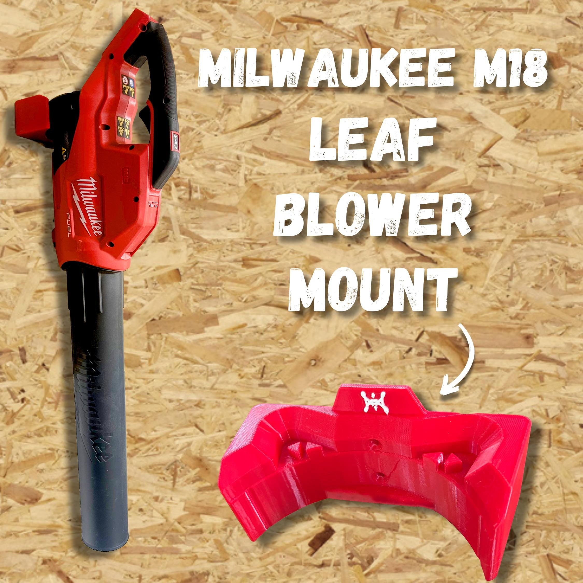 Milwaukee M18 Leaf Blower Compatible Wall Mount (2724-20)