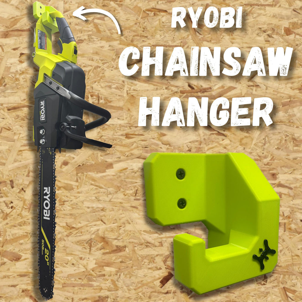 RYOBI Chainsaw Compatible Wall Mount Hanger