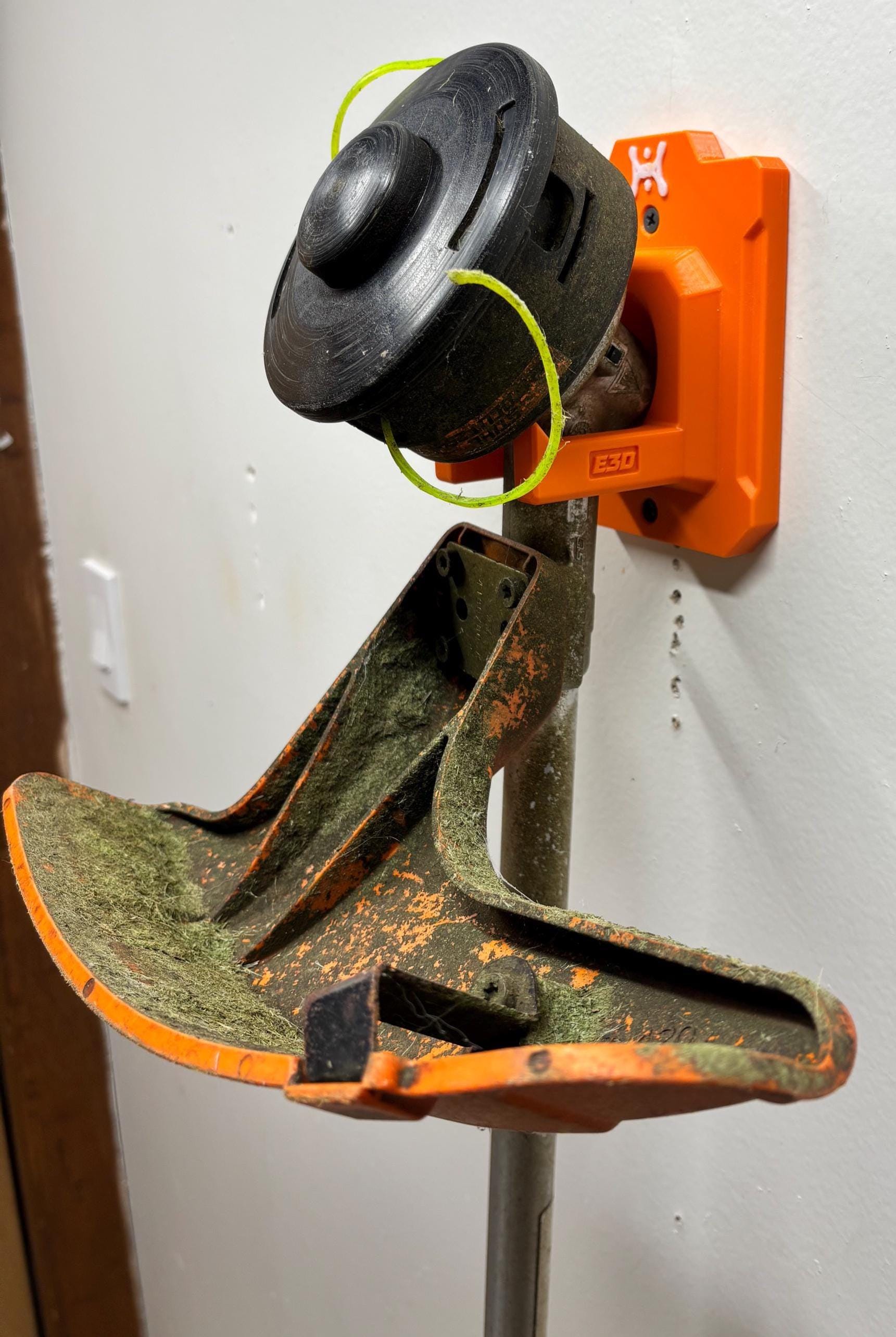 STIHL Kombi String Trimmer Attachment Compatible Wall Mount Hanger (for Kombi Model FS-KM)