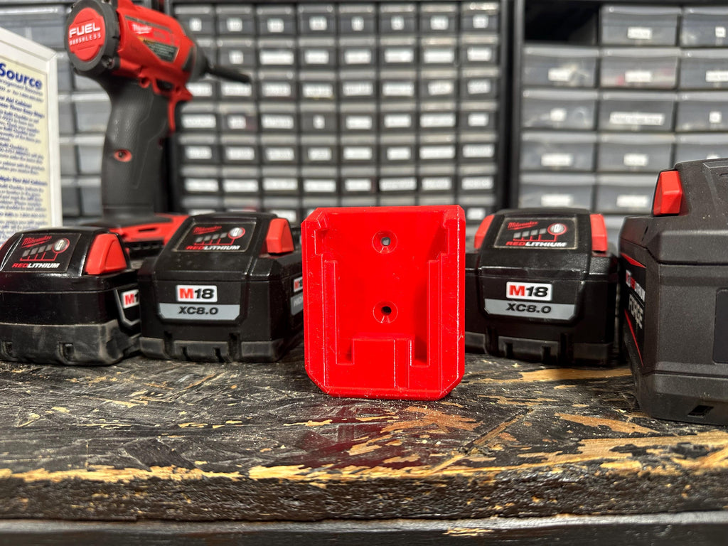 Milwaukee M18 Individual Battery Mounts (5-Pack)