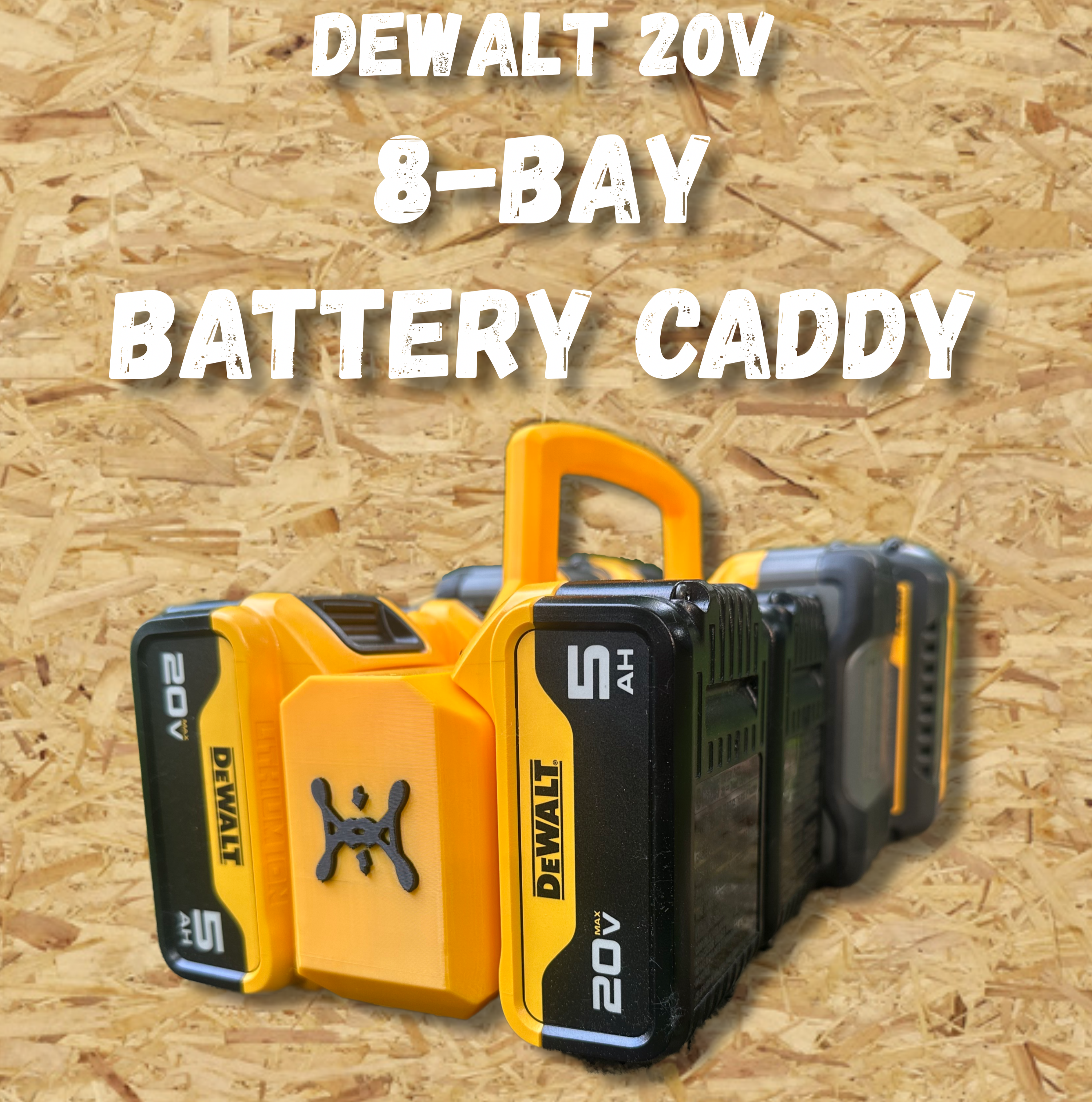 DeWalt 20V 8-Bay Battery Caddy