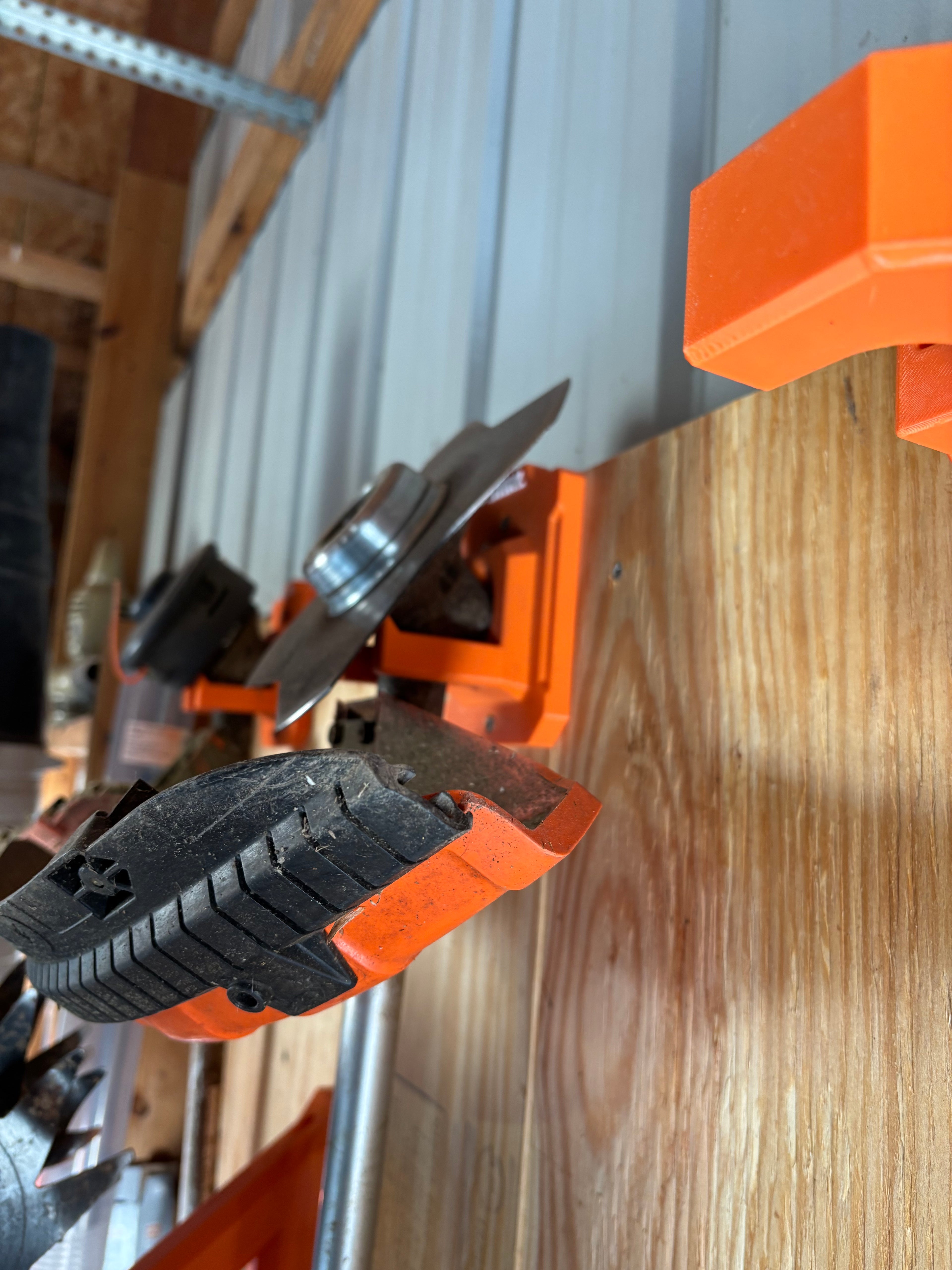 STIHL Kombi Brush Cutter Attachment Compatible Wall Mount Hanger (for Kombi Model FS-KM)