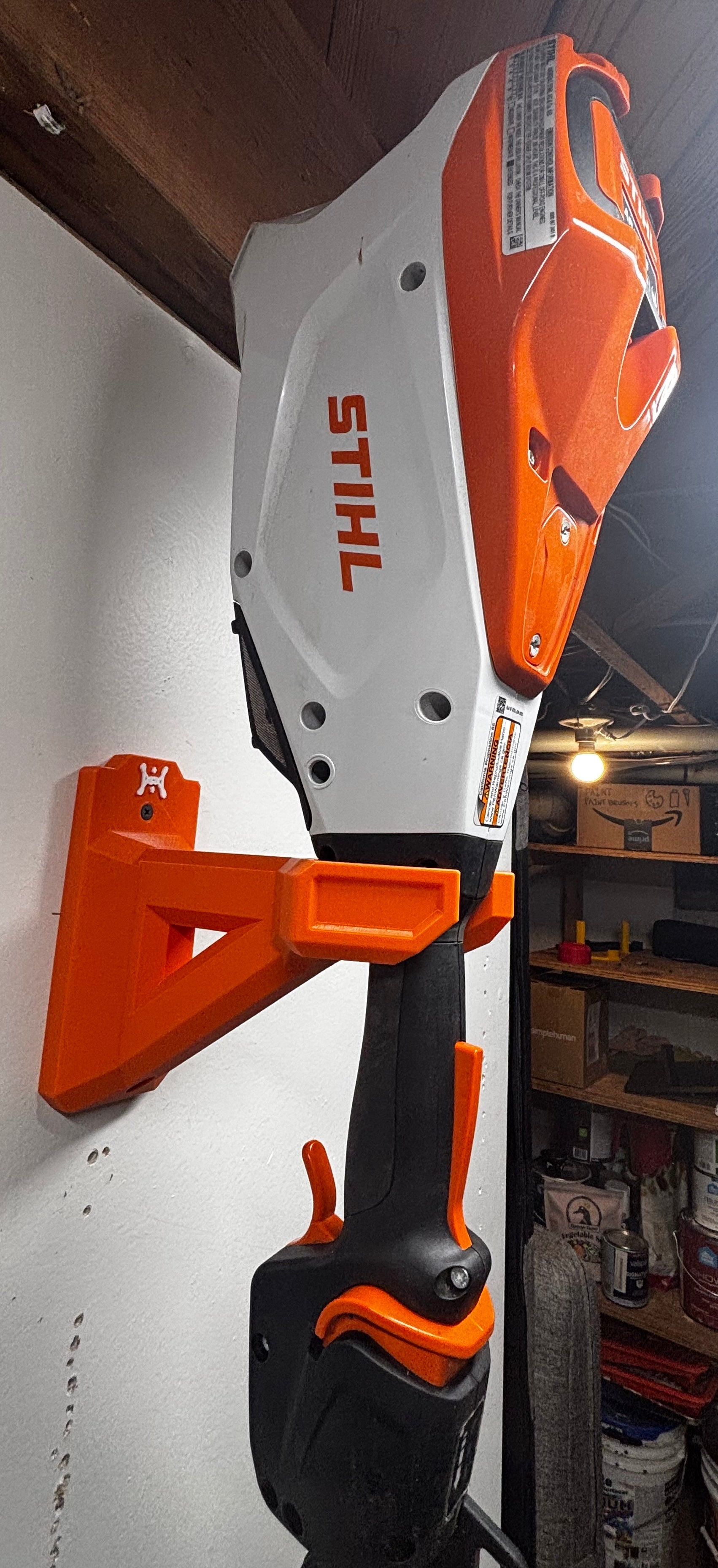STIHL 135R Battery Power Head Compatible Wall Mount Hanger