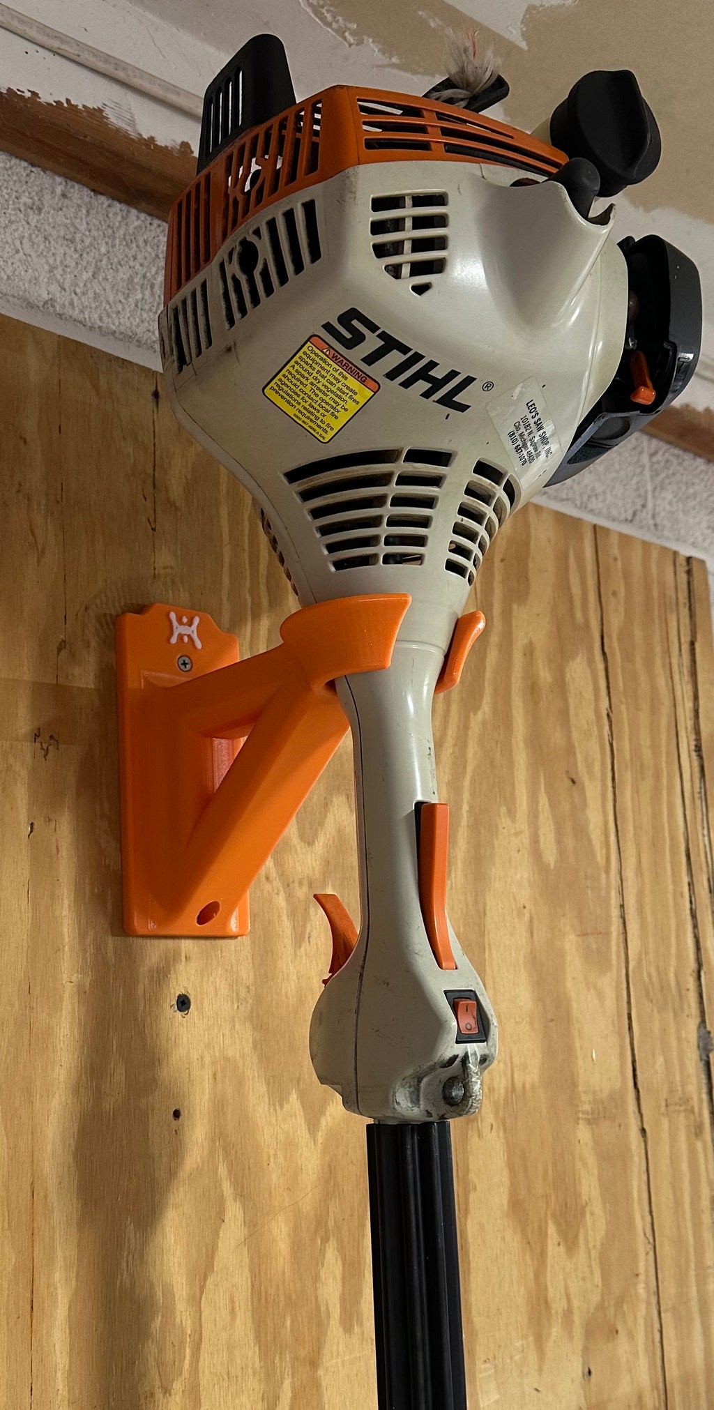 STIHL String Trimmer Compatible Wall Mount Hanger