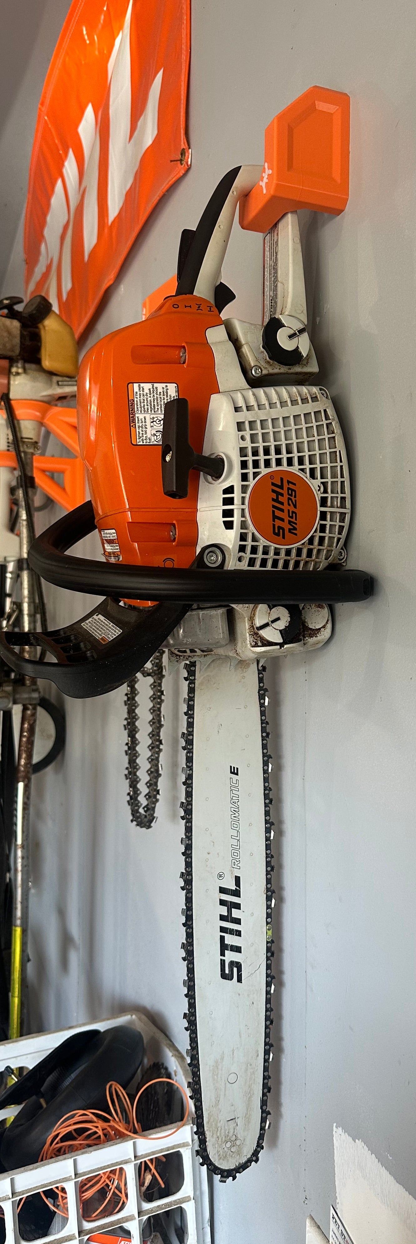 STIHL Chainsaw Compatible Wall Mount Hanger