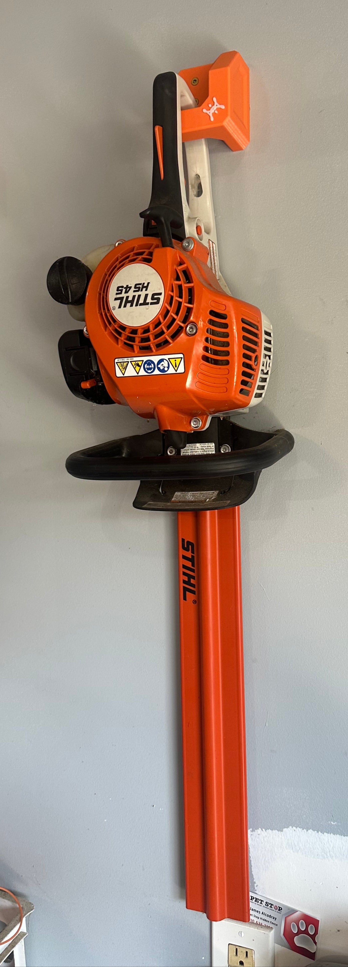 STIHL Chainsaw Compatible Wall Mount Hanger