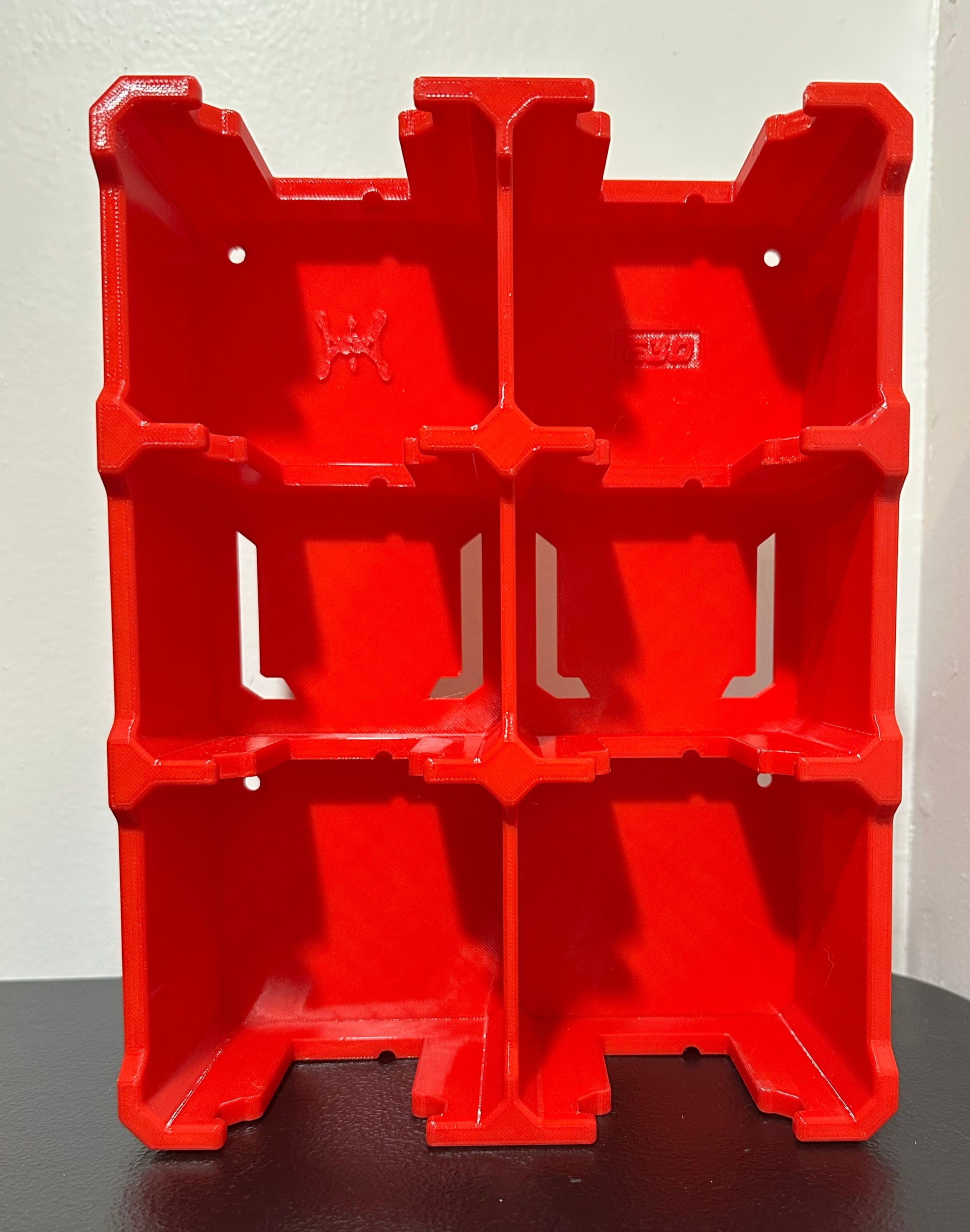 Milwaukee M18 Compatible 8-Bay Battery Rack Wall Mount