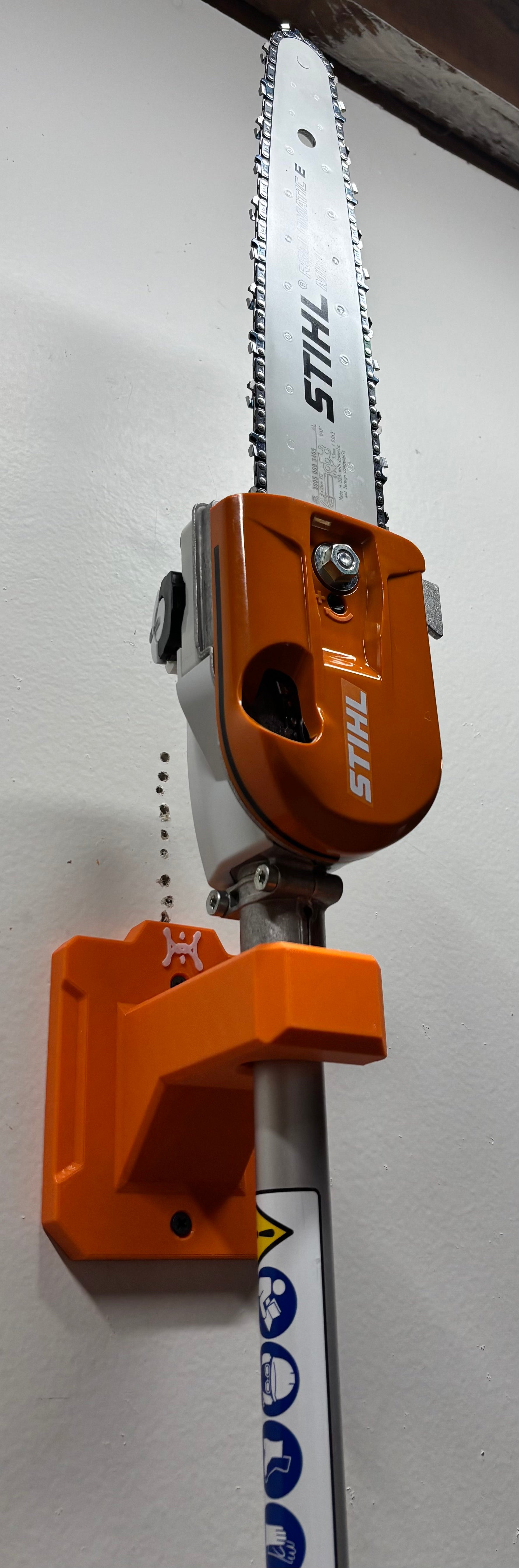 STIHL Kombi Pole Saw Attachment Compatible Wall Mount Hanger (for Kombi Model HT-KM)