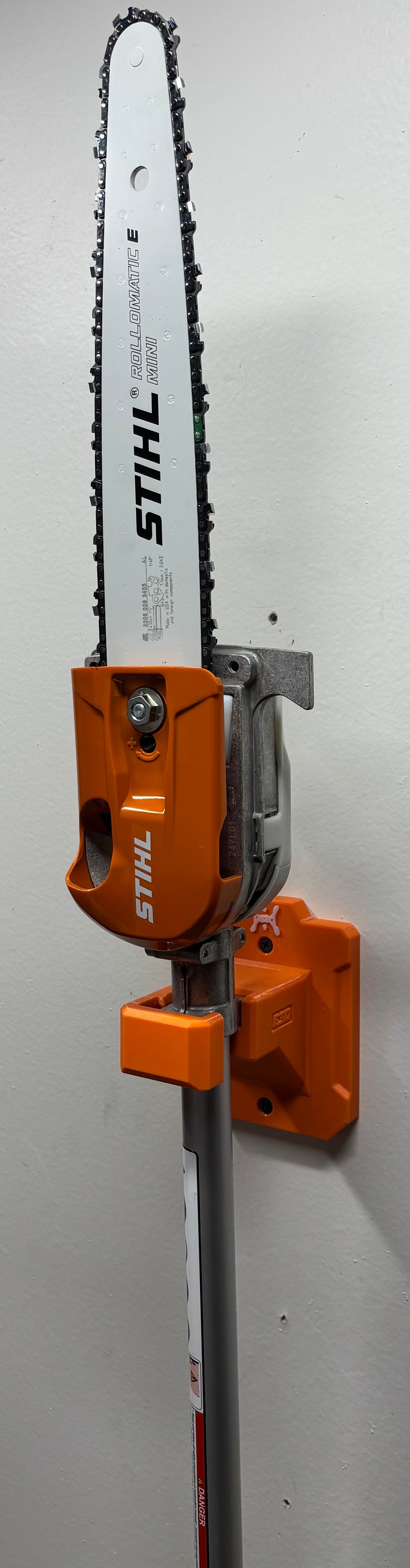 STIHL Kombi Pole Saw Attachment Compatible Wall Mount Hanger (for Kombi Model HT-KM)