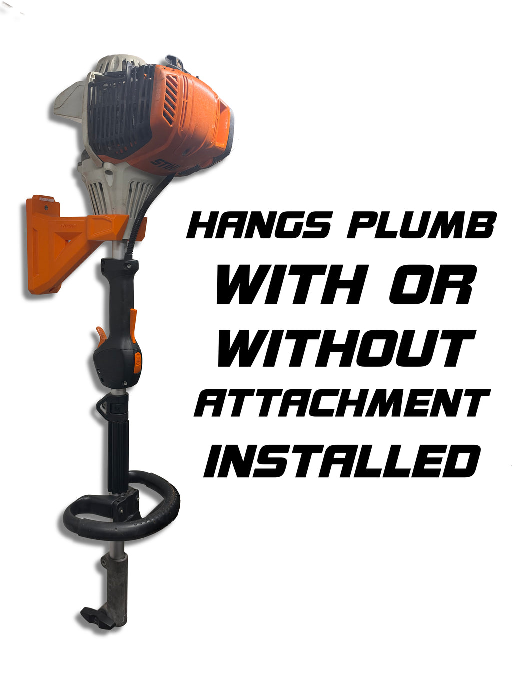 EVERSION Wall Mount Hanger compatible with STIHL Kombi Motor KM131R / KM111 / FS91R