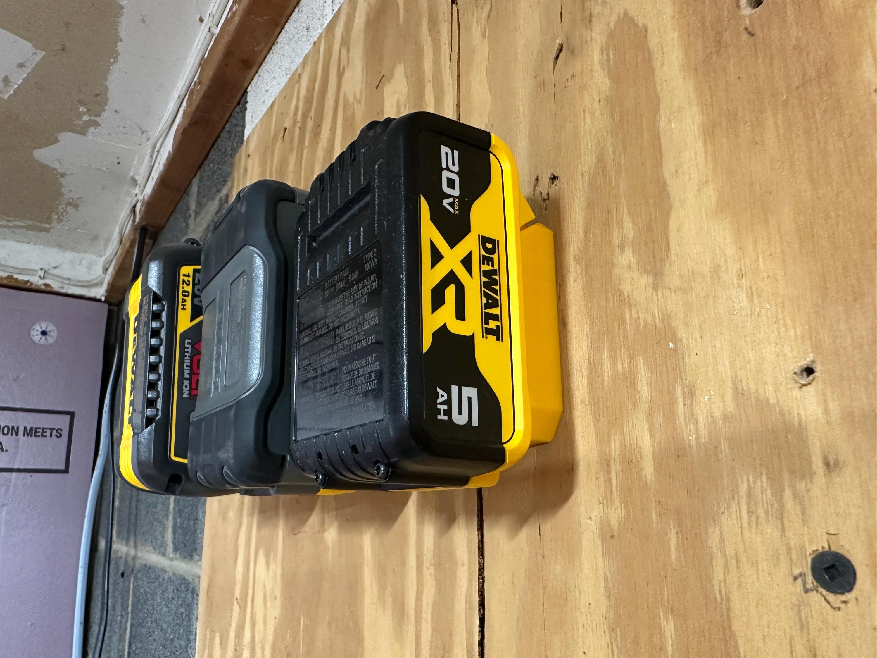 DeWalt 20V Individual Battery Mounts (5-Pack)