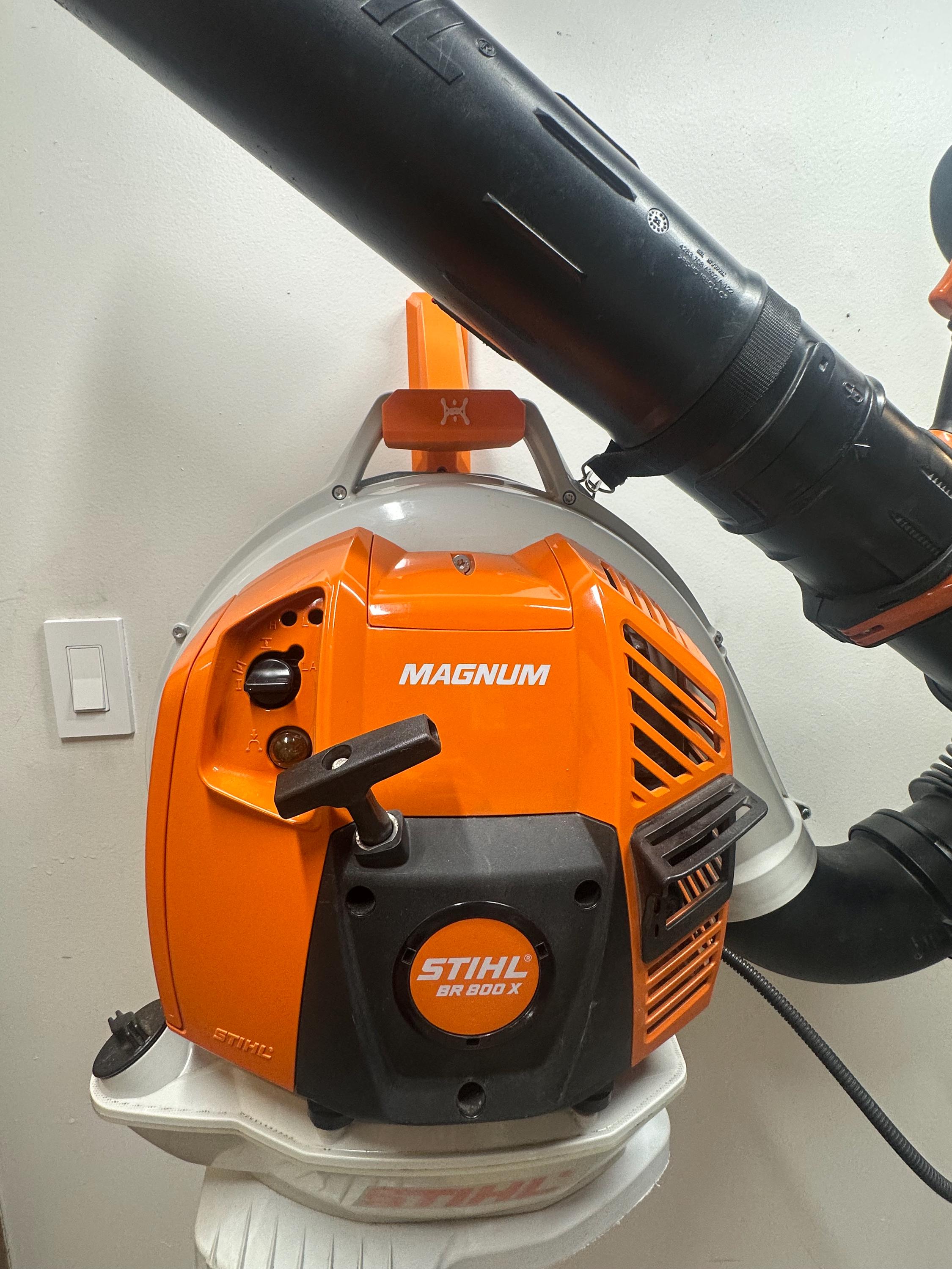 STIHL Backpack Blower BR800X MAGNUM Compatible Wall Mount Hanger