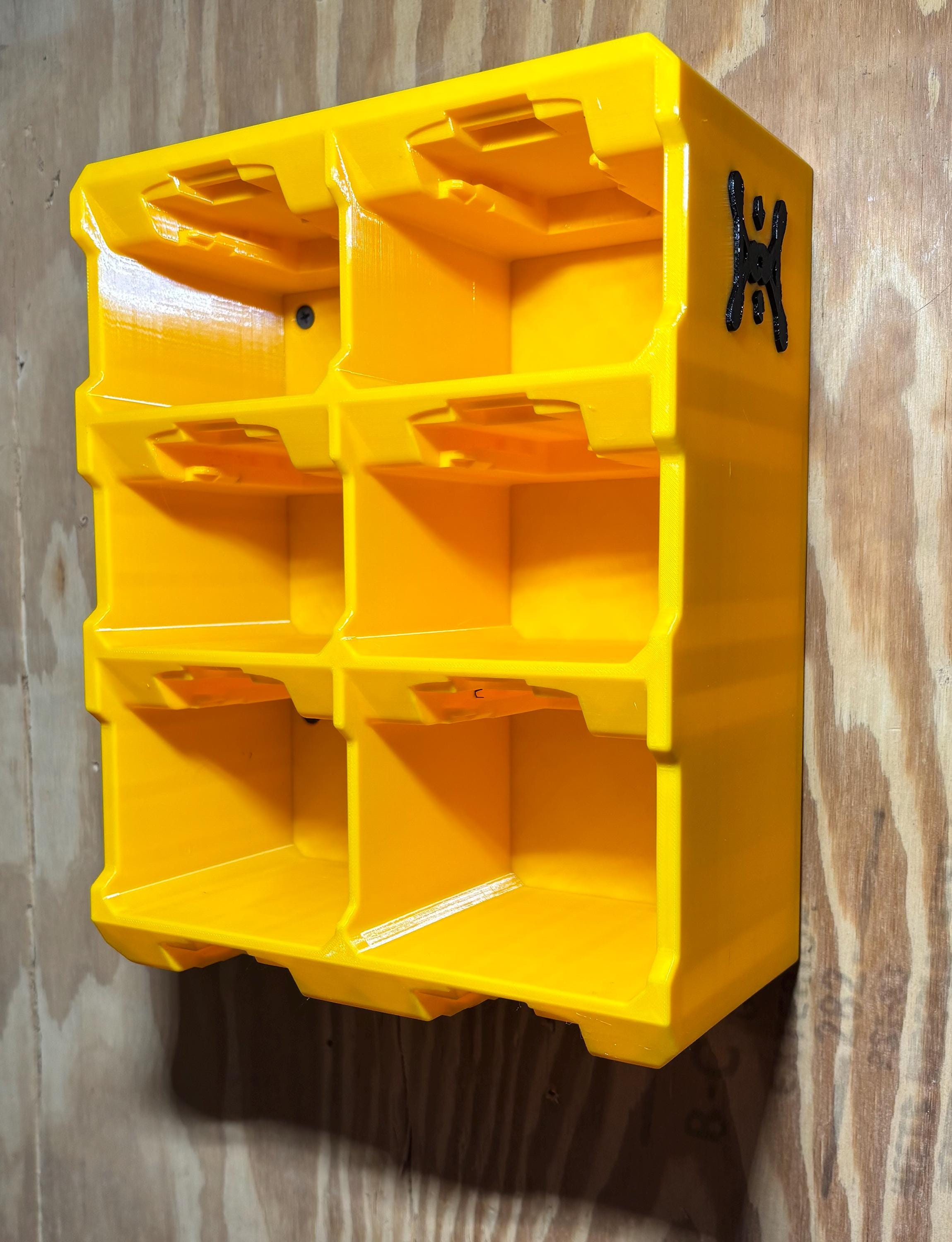 DeWalt 8-Bay Battery Rack Wall Mount
