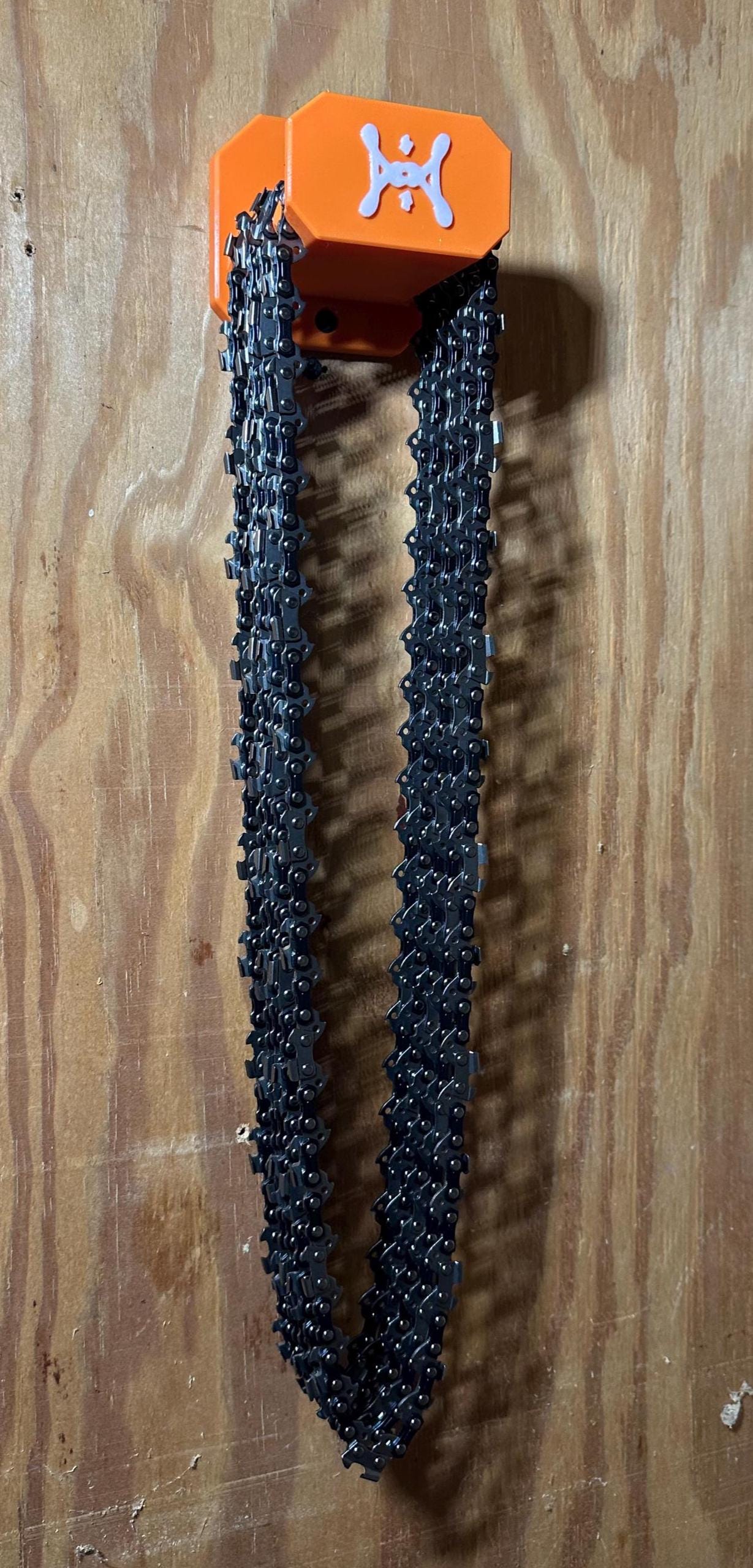 Chainsaw Chain Hanger Wall Mount