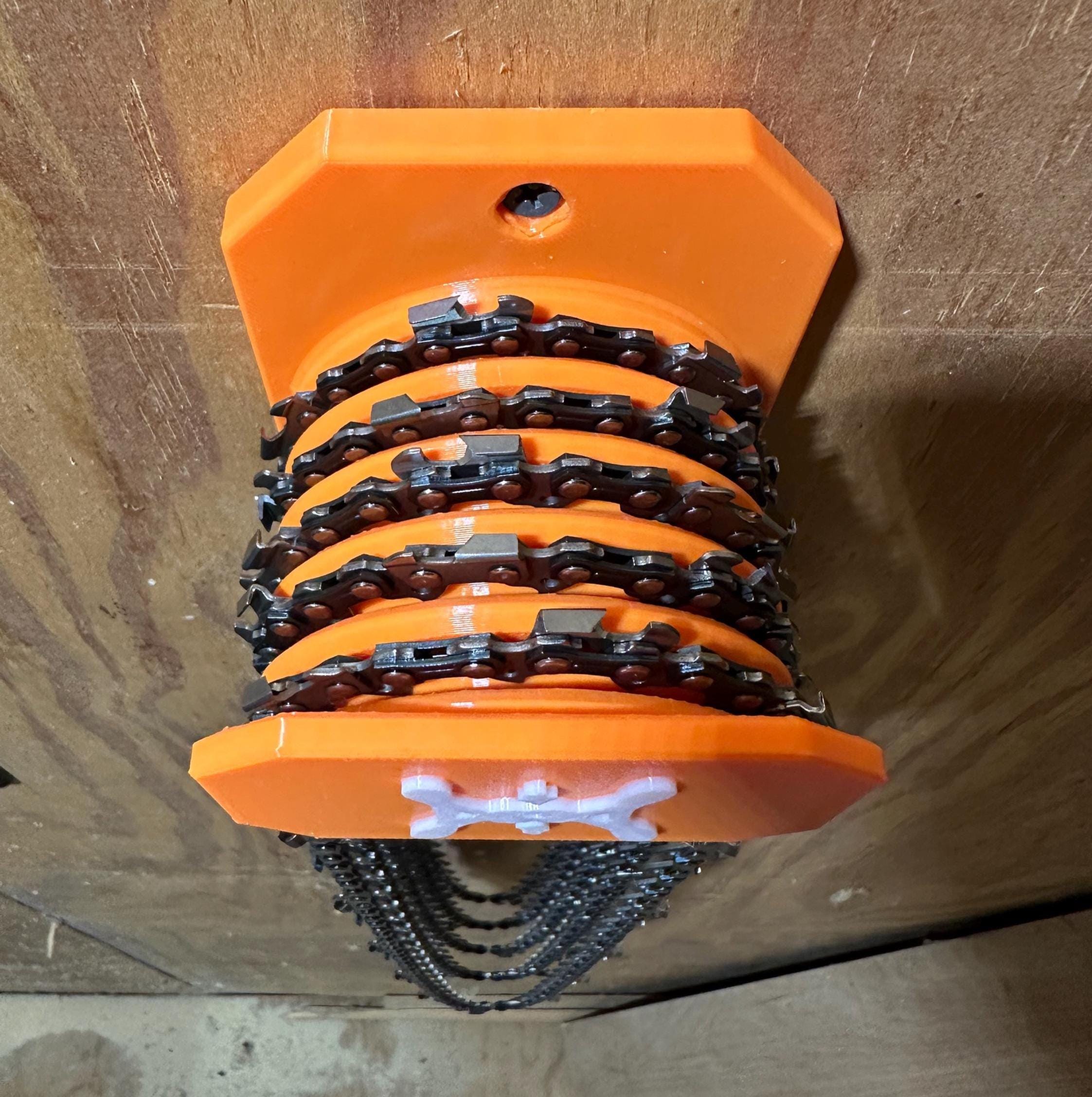 Chainsaw Chain Hanger Wall Mount