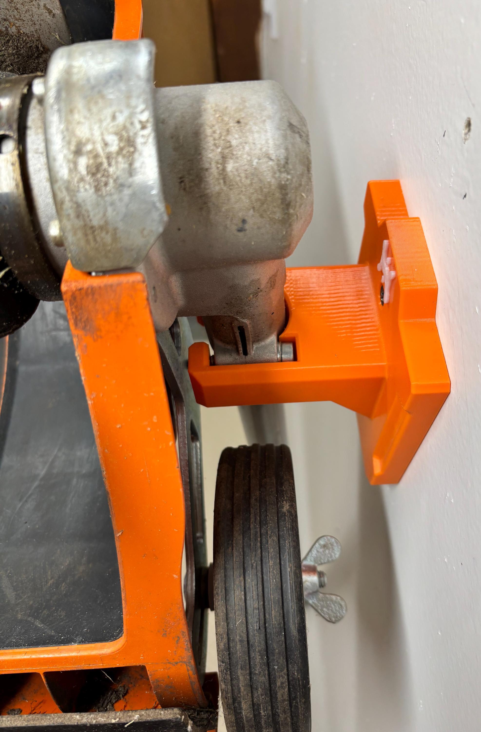 STIHL Kombi Bed Redefiner Attachment Compatible Wall Mount Hanger (for Kombi Model FBD-KM)