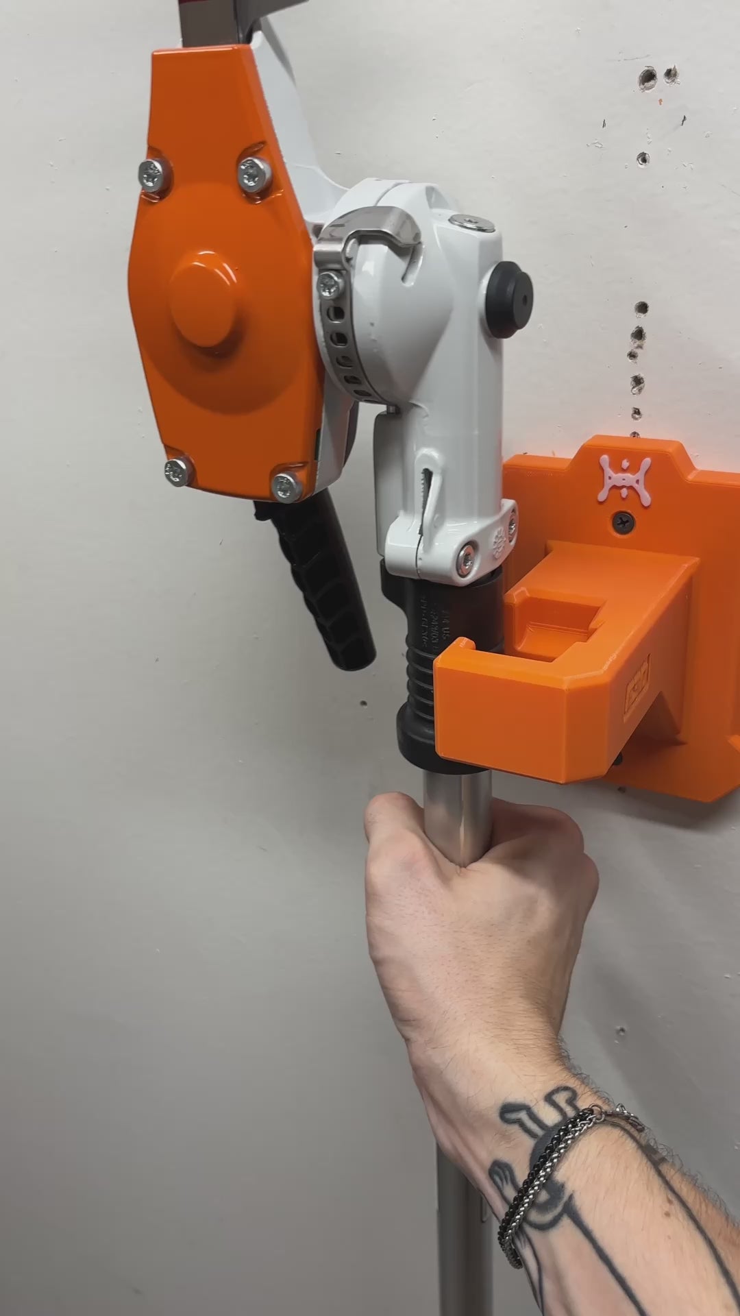 STIHL Kombi 145° Adjustable Hedge Trimmer Attachment Mount (for Kombi Model HL-KM)