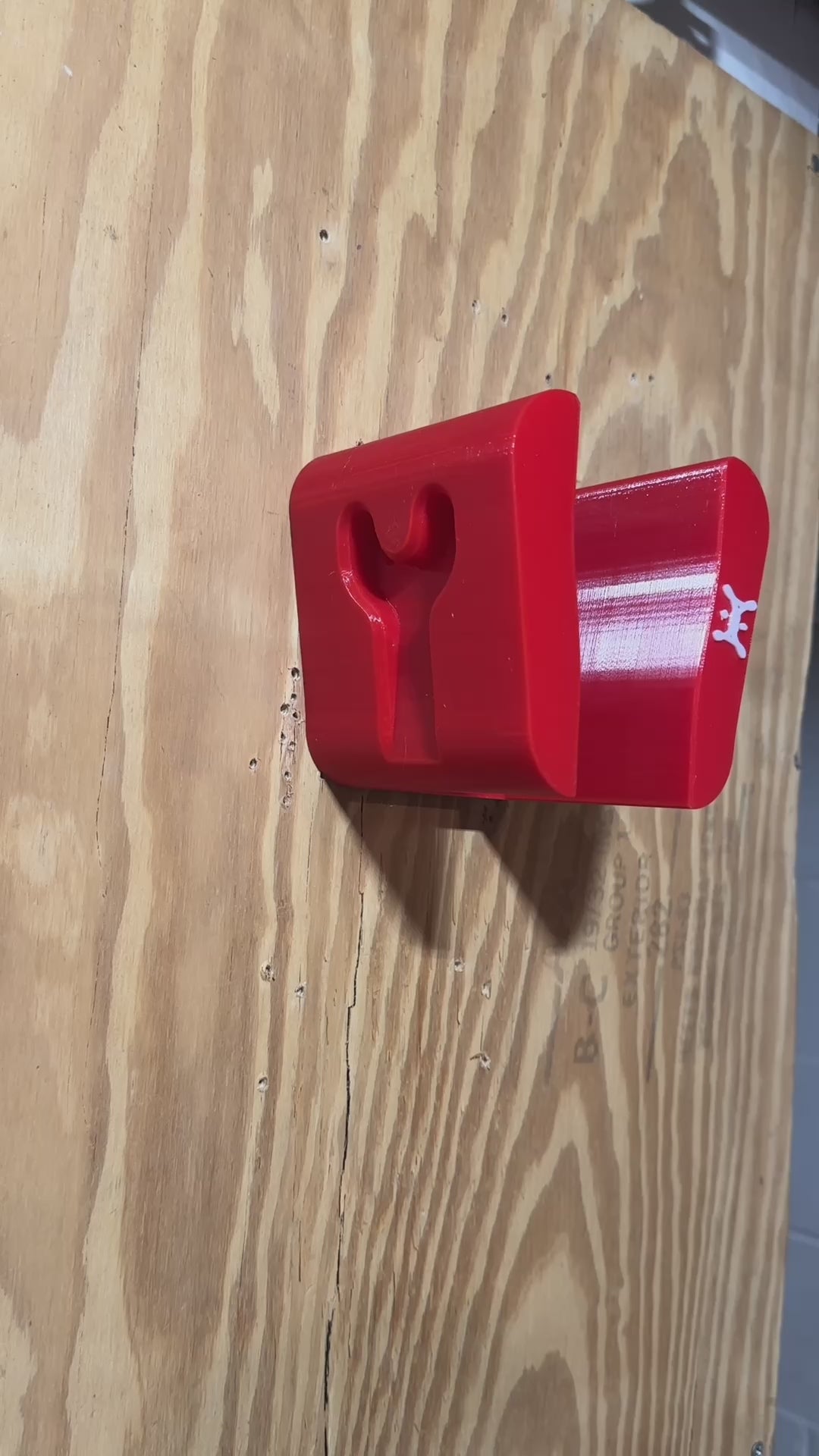 Milwaukee M18 Angle Grinder Compatible Wall Mount with Wrench Storage